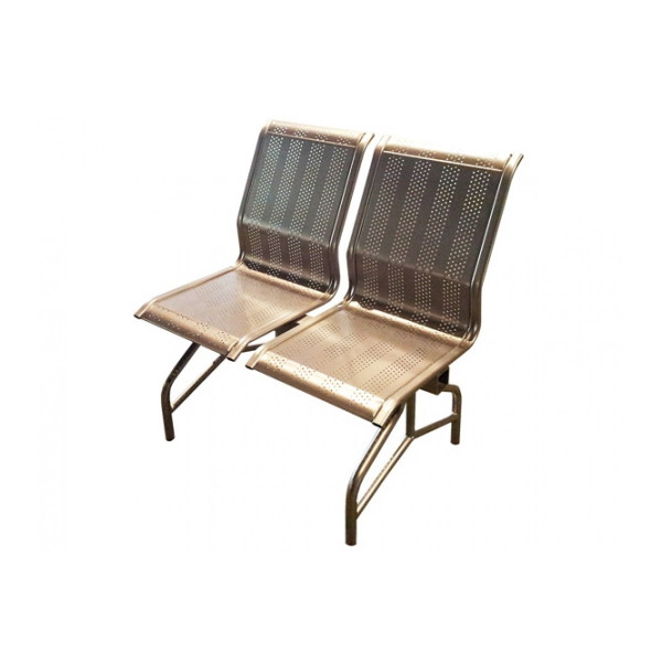 Секция стульев "Круиз", жесткая, 2-х местная