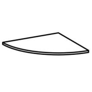 Сектор угловой без опоры м6043