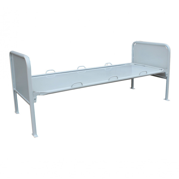 Кровать медицинская со стальным листом в основании