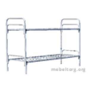 Кровать двухъярусная "Ритмика" без лестницы и ограждений (700)