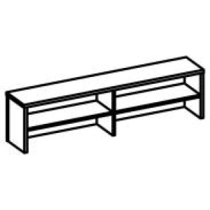 Полка настольная для ресепшена м6017Р