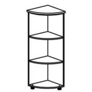 Шкаф угловой м4308