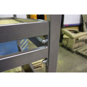 Кровать армейская двухъярусная тип Ф