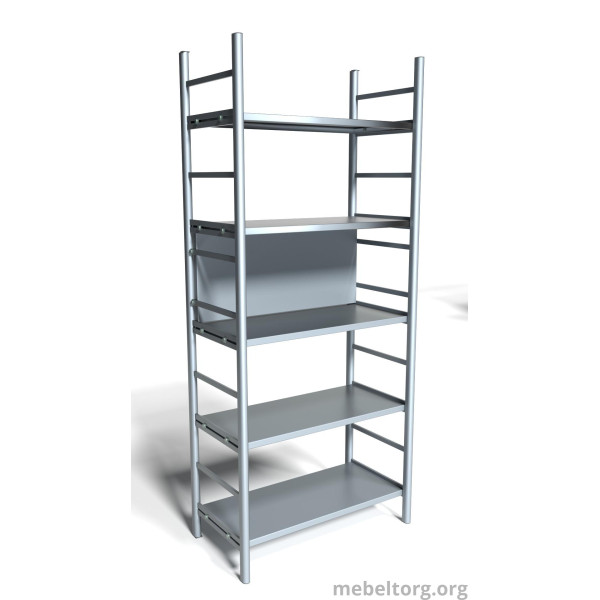 Стеллаж "Этаж" 1 секция, 5 полок